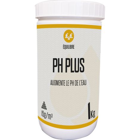 pH Plus en Poudre 1 kg pour Piscine