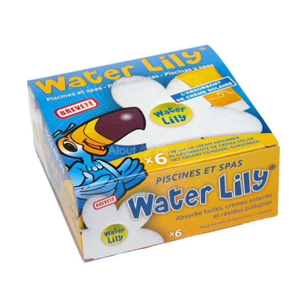Absorbant crème solaire Water Lily