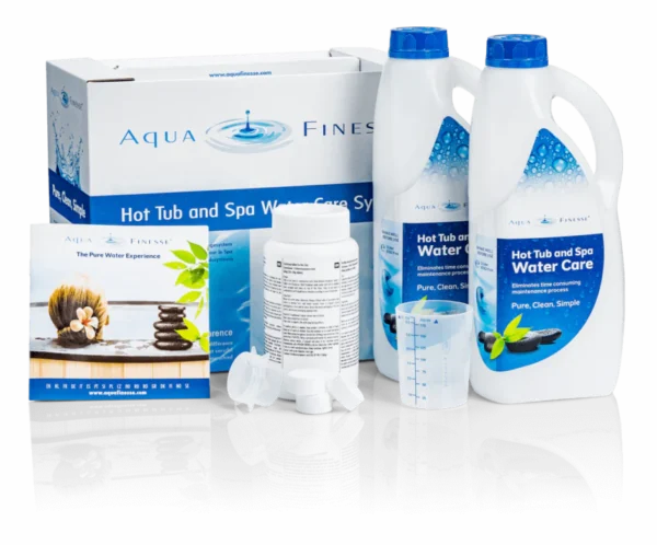 Pack d’entretien complet AquaFinesse pour spa – 4,5 mois de traitement