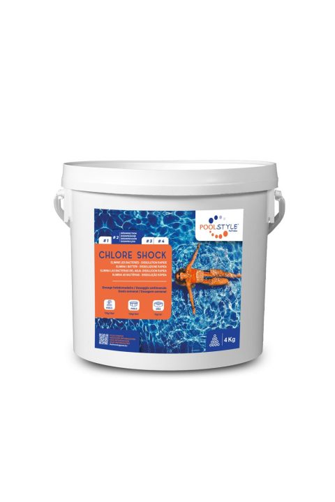 Chlore shock granular Poolstyle 4 Kg