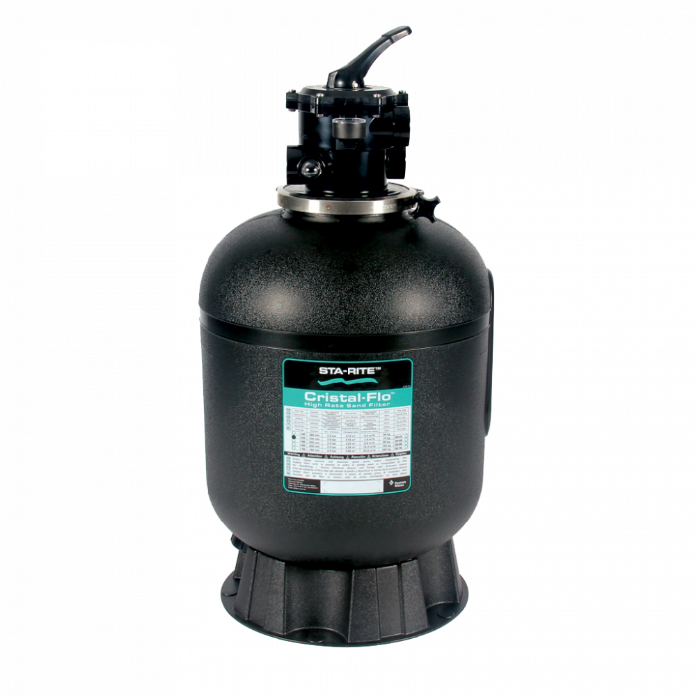 Filtres à sable Cristal-Flo Pentair 1 Filtres à sable Cristal-Flo Pentair