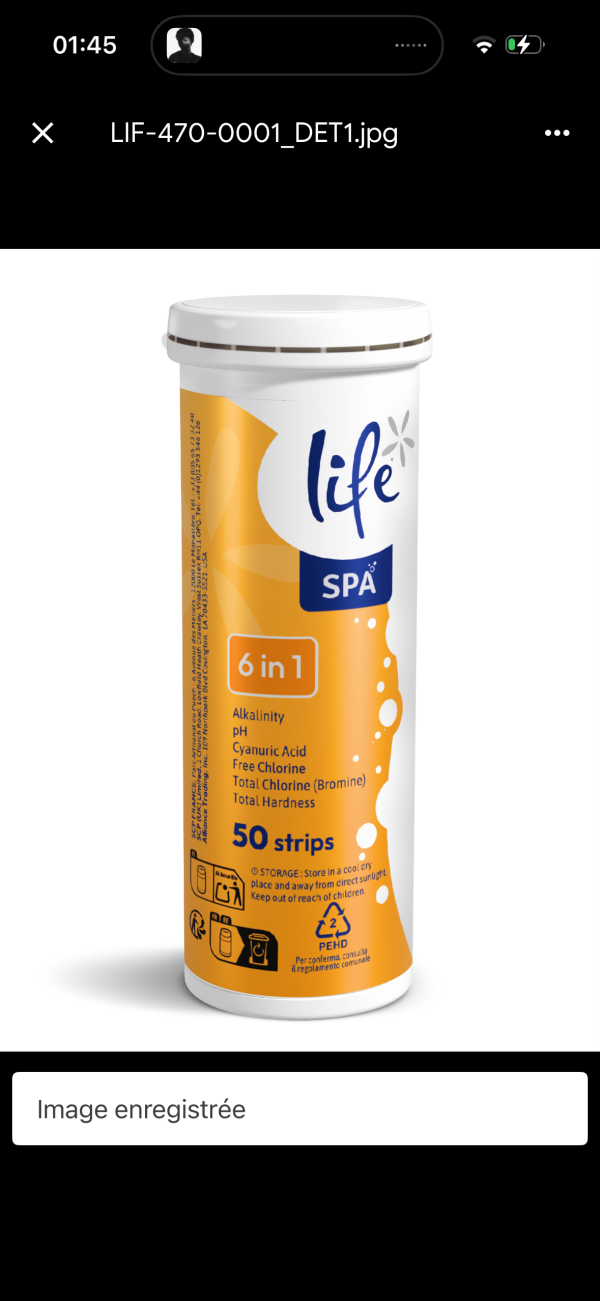 Bandelettes LIFE test 5 Analyses