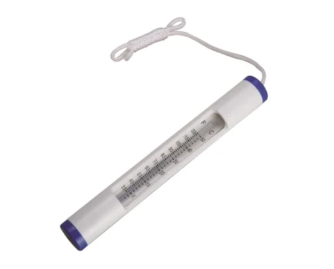 Thermomètre luxe rond blanc