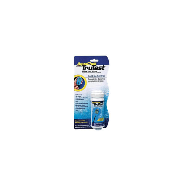 Boîte de 50 bandelettes recharge bleue pour Testeur électronique digital Aquachek Trutest