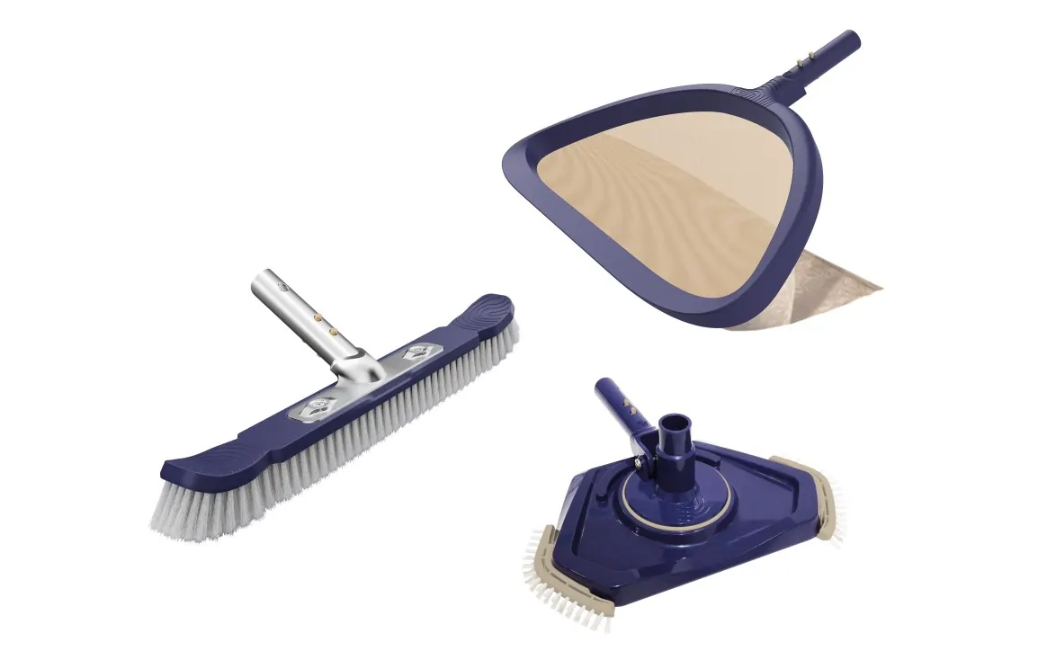 Kit d’entretien piscine 3 pièces PoolStyle 1 Kit d’entretien piscine 3 pièces PoolStyle