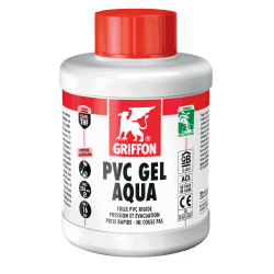 Colle PVC GEL Aqua en bidon 500ml
