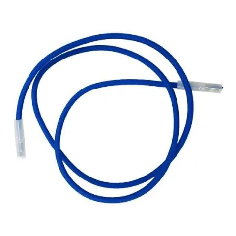 Sandow bleu 1,20 m – 2 embouts basculants