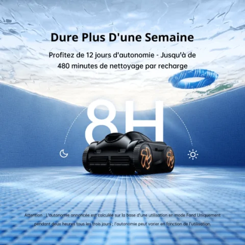 Robot piscine sans fil IGARDEN K80
